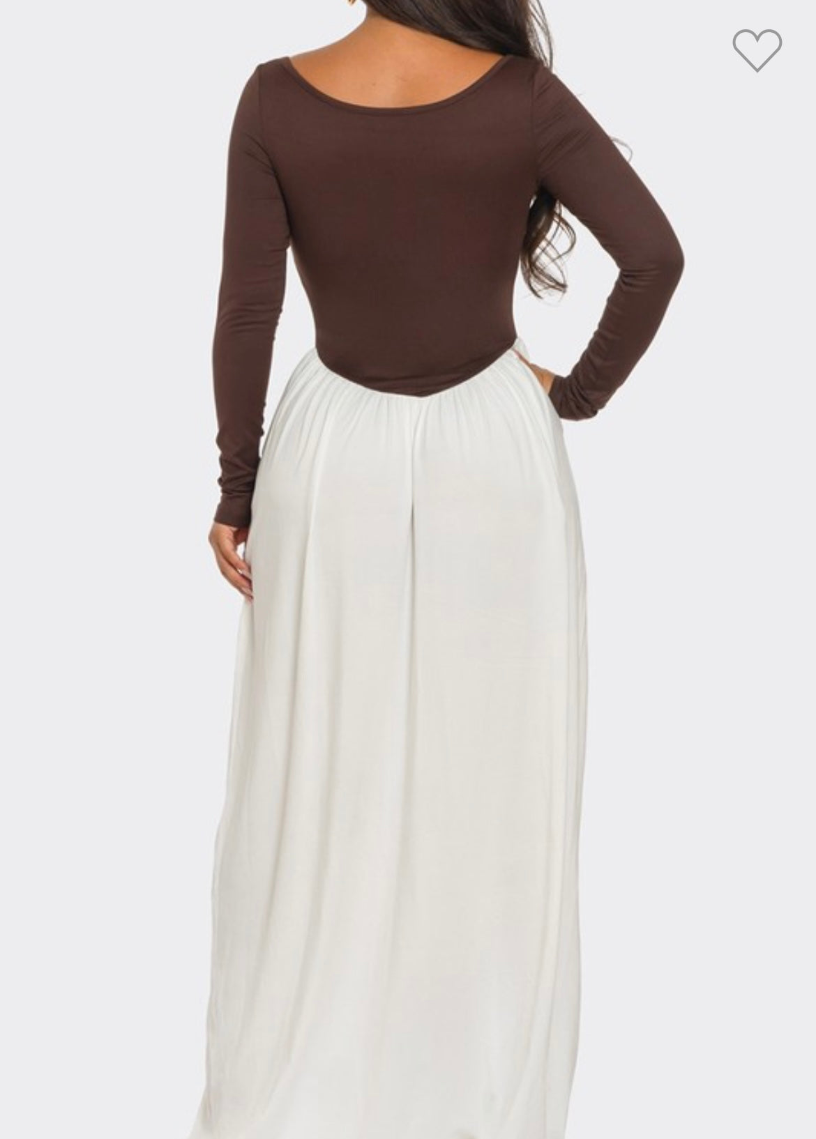 ColorBlock Maxi Dress