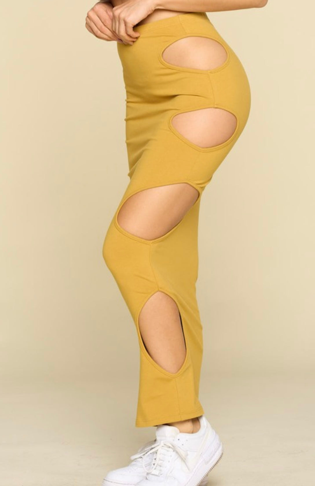 "Hey You" High Waist Maxi Skirt