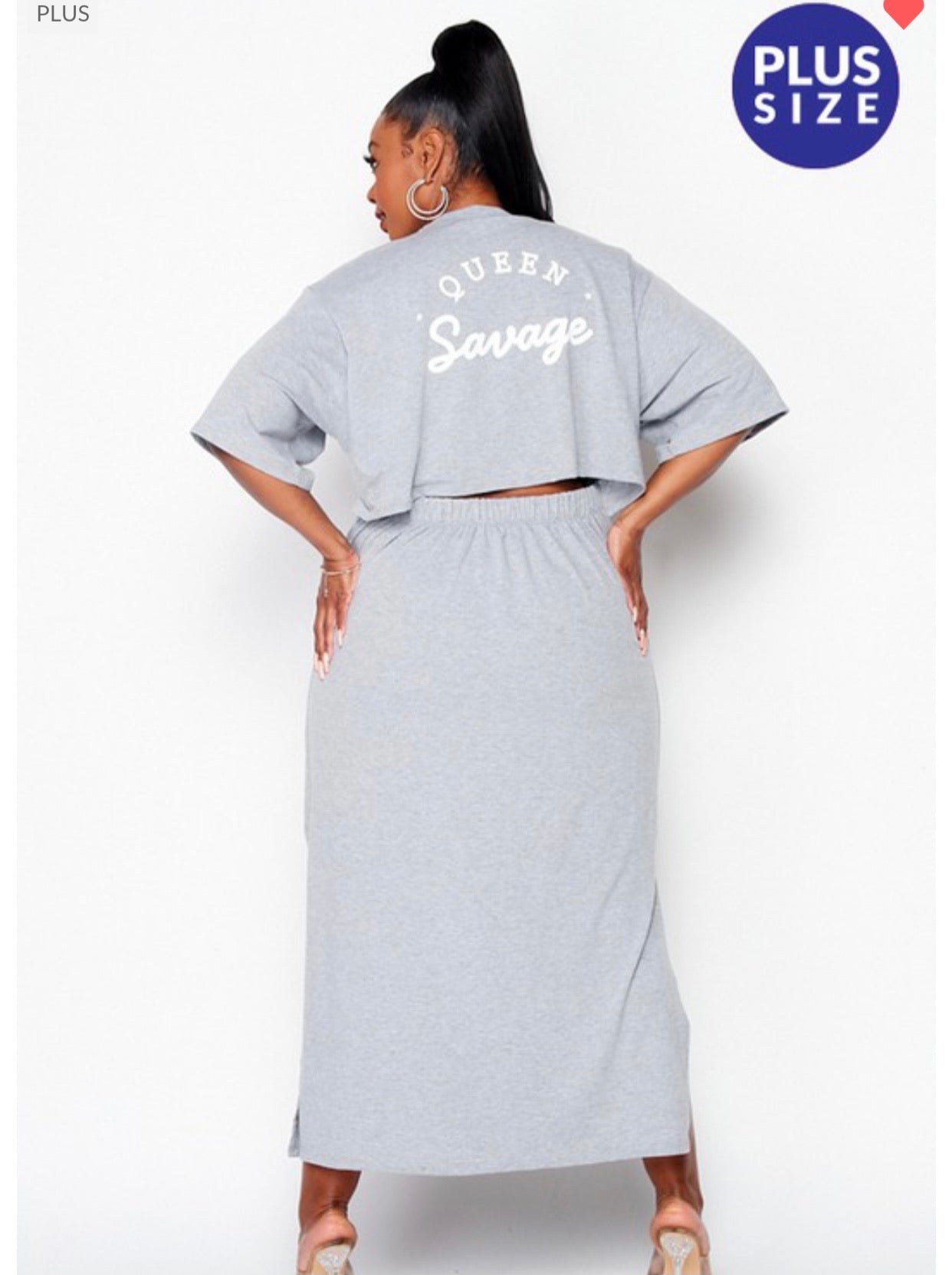 PLUS SIZE “Savage” Dress
