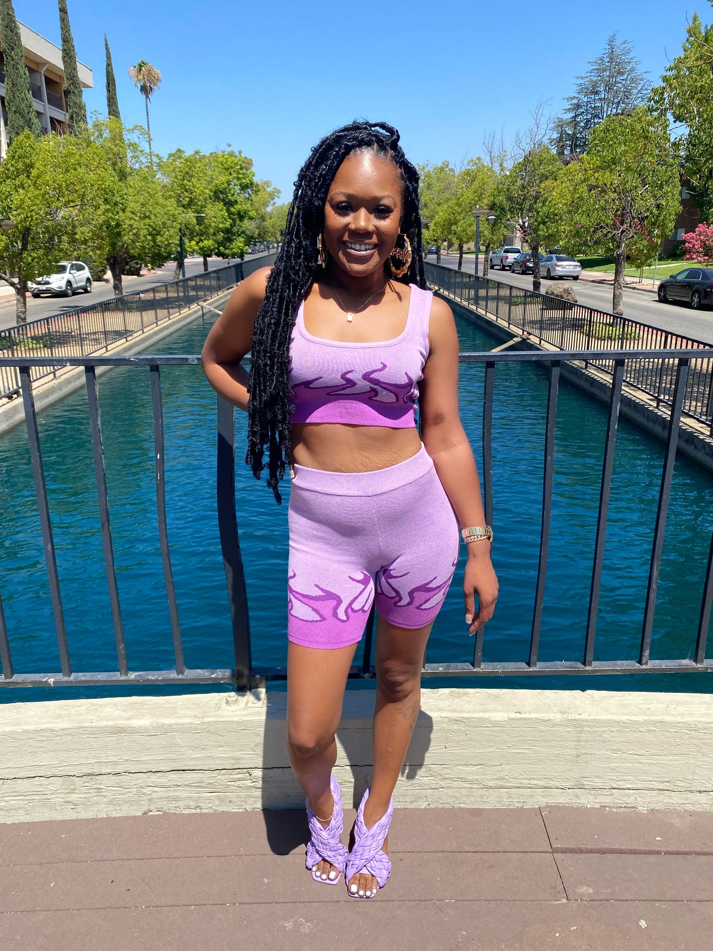 "Flamin" Two Piece Set