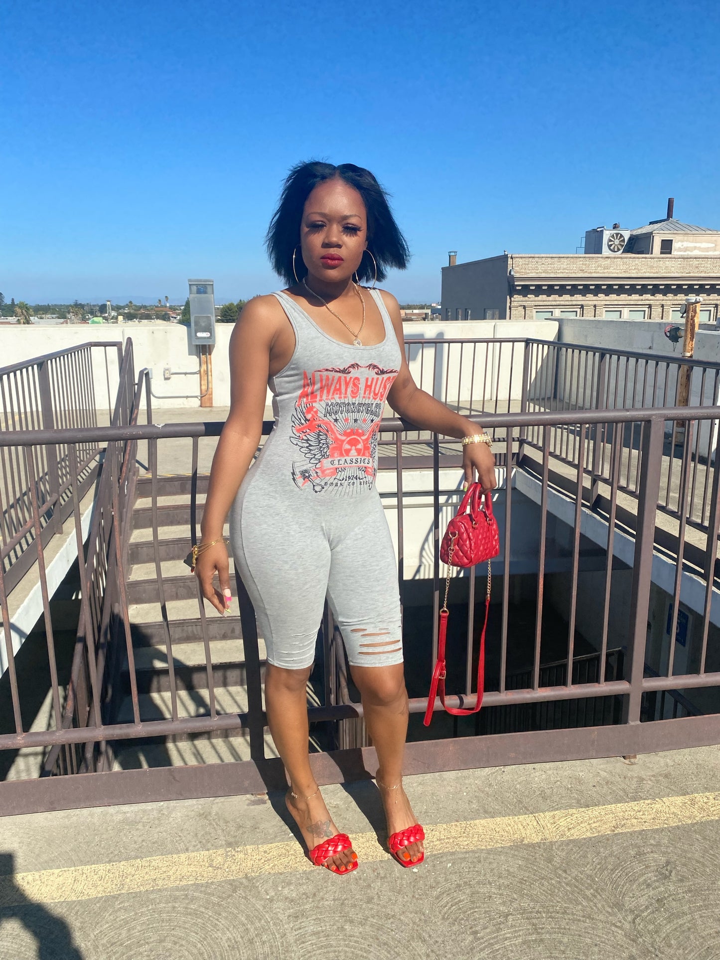 "Always Hustle" Jumpsuit