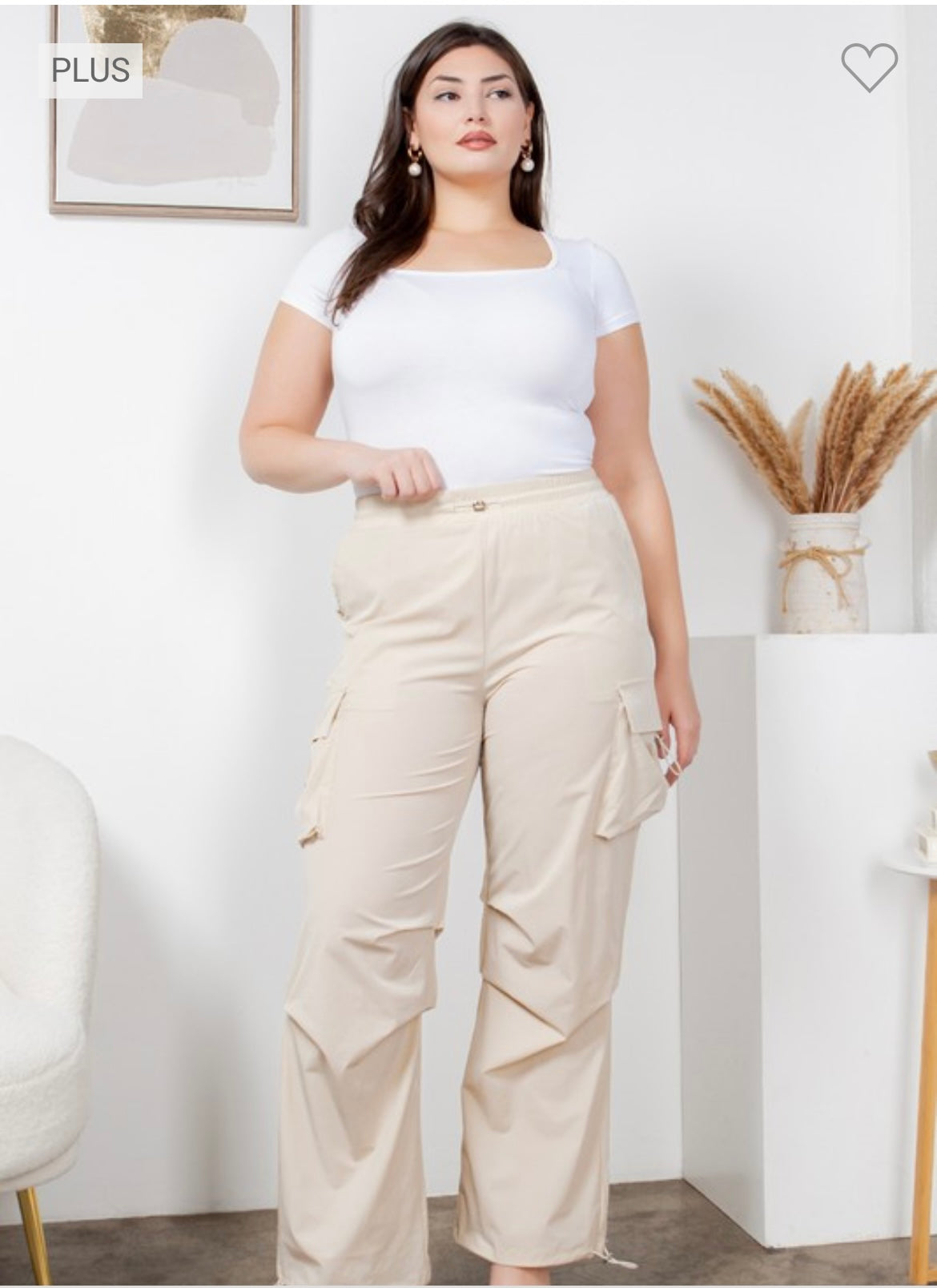 PLUS SIZE "StreetFlex" Cargo Pants