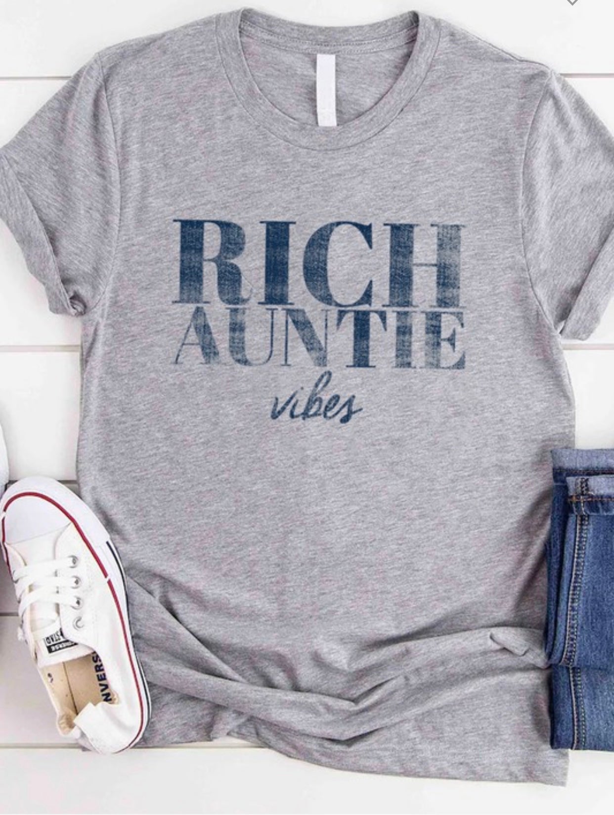 "Rich Auntie" Graphic Tee