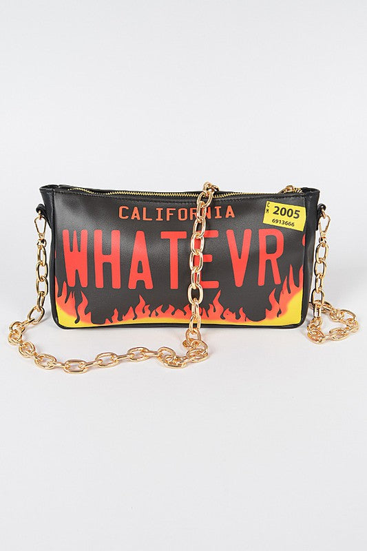 "Whatever" Cross Body Bag