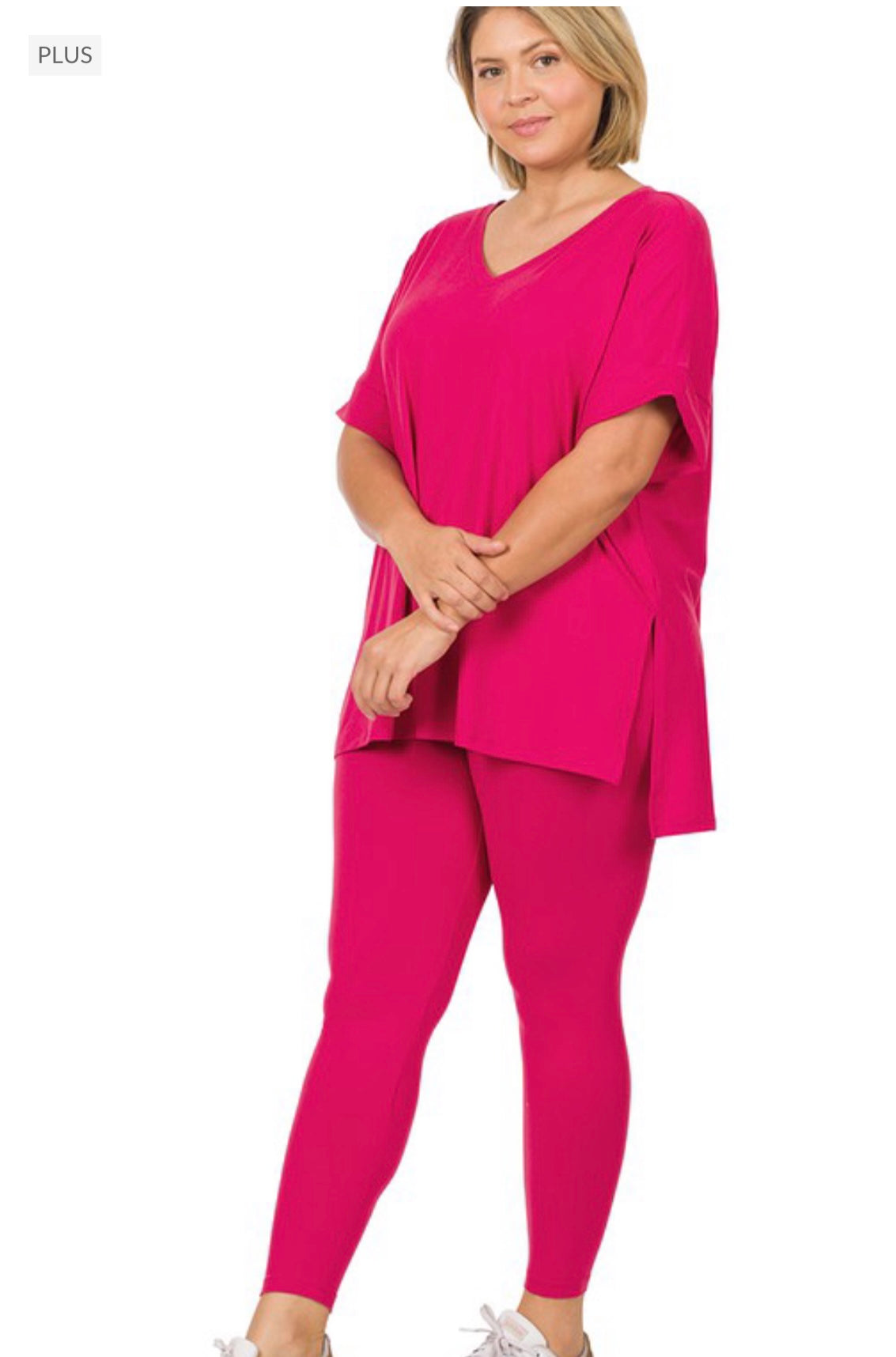 PLUS SIZE " Cozy" Loungewear Set