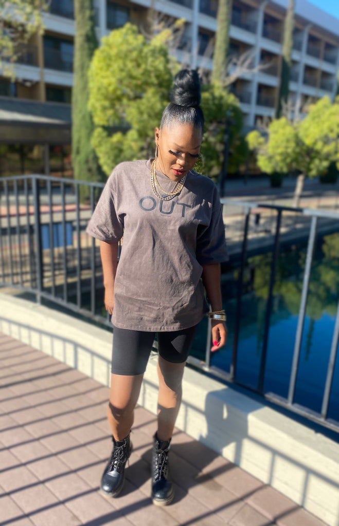 "I'm Out" Oversized Tee