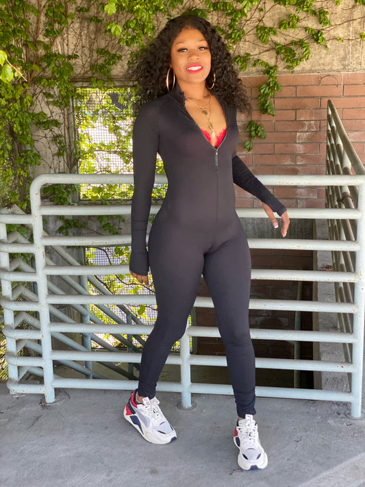 "Watever It Takes" Long Sleeve Jumpsuit
