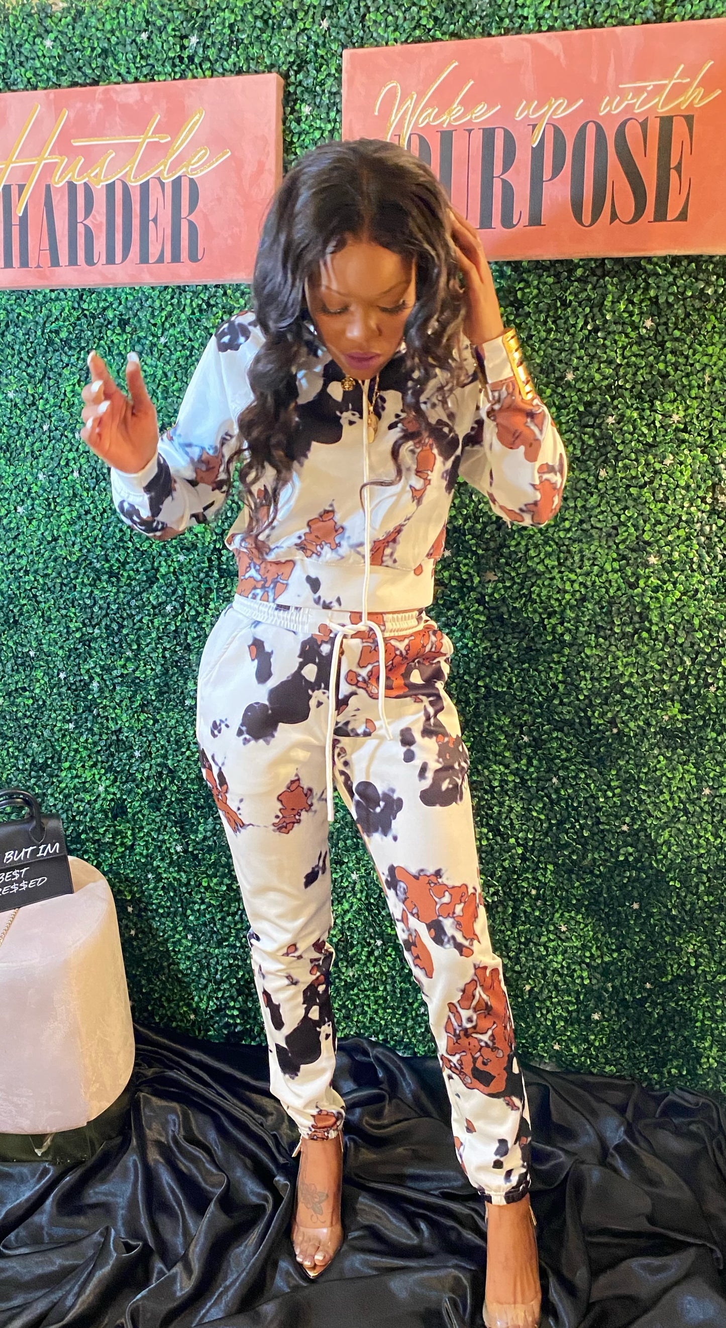 "Cocoa" Two Piece Sweatsuit