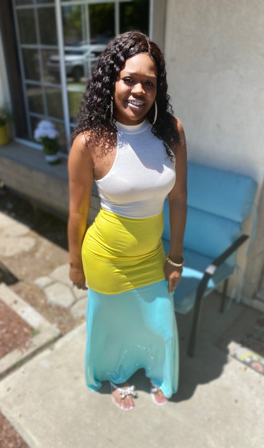 "Popsicle" Maxi Dress
