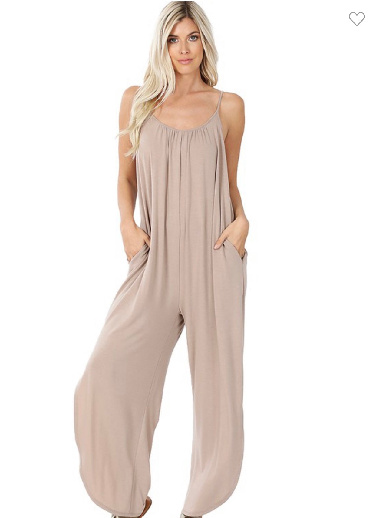 " Vacation Me" Jumpsuit w/ side split